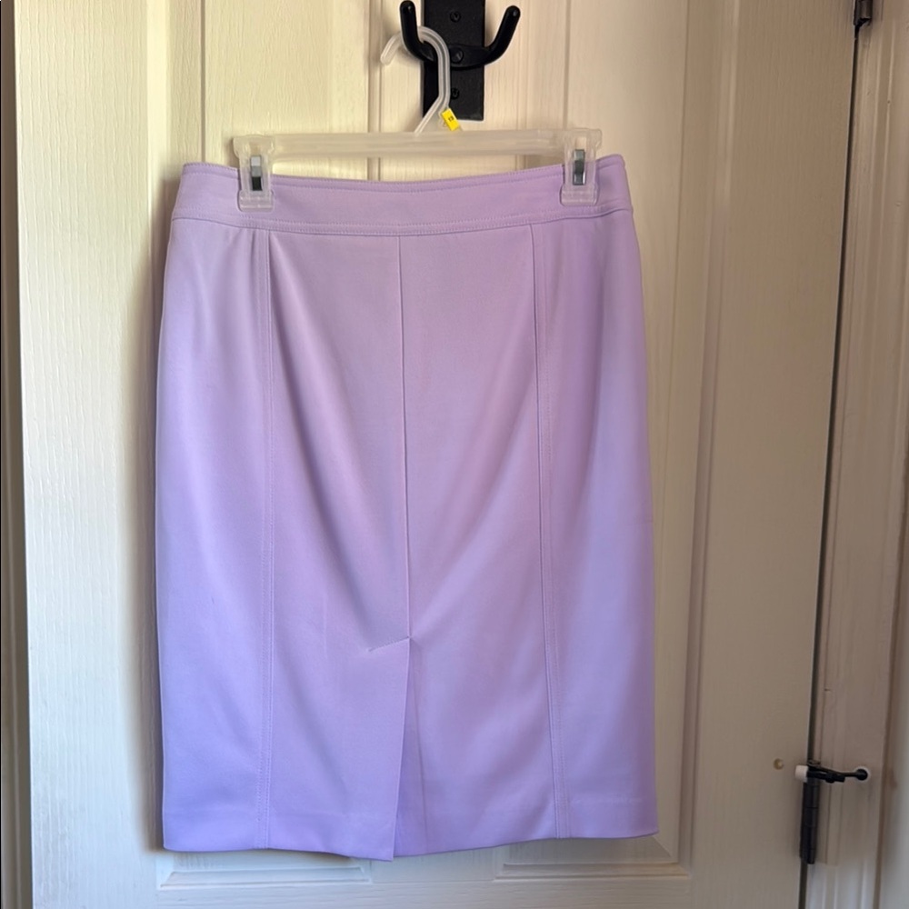 Calvin Klein Purple Pencil Skirt for Work - Picture 2 of 4